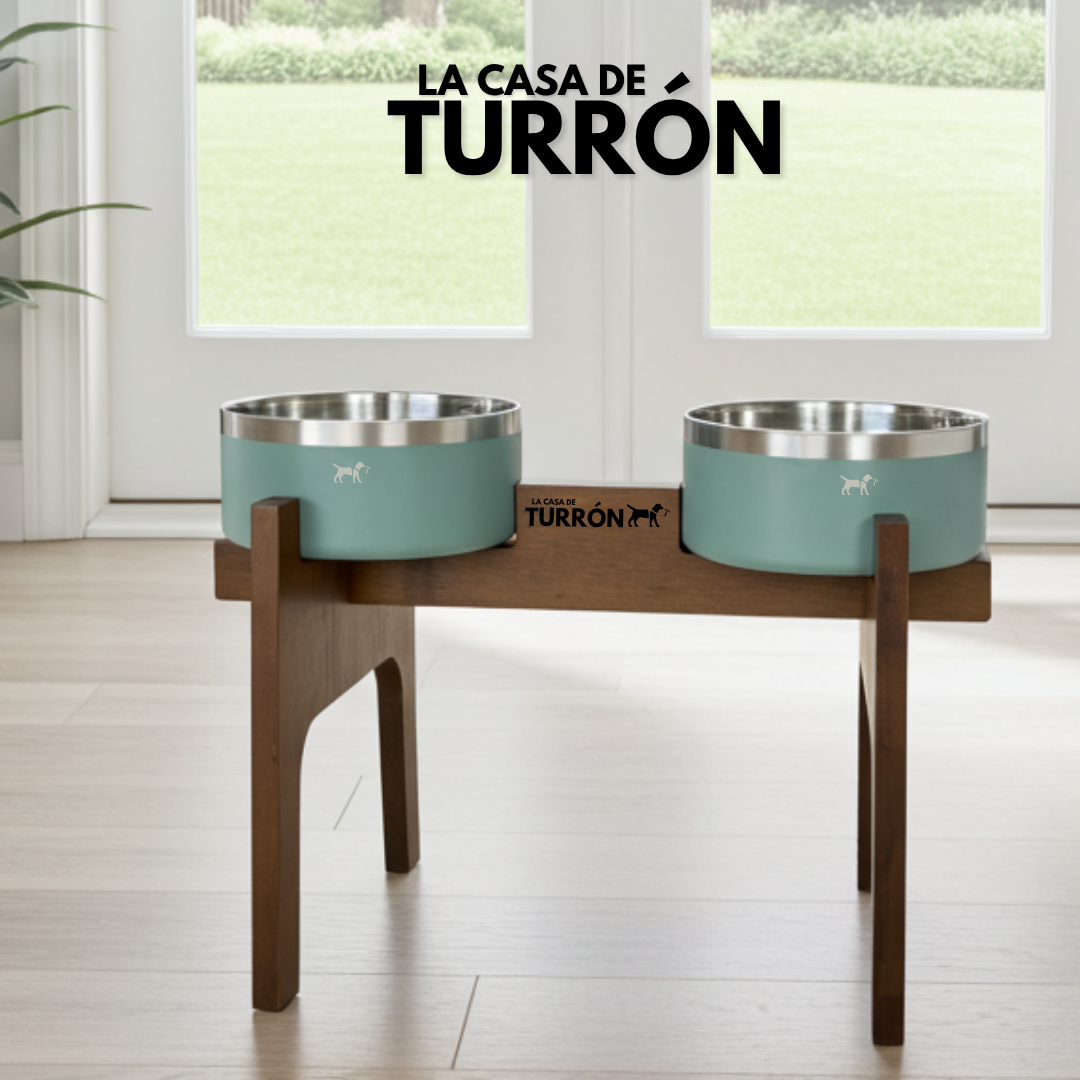 Comedero elevado doble Nordic