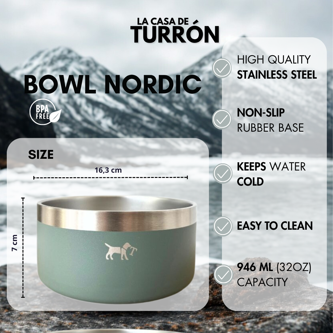 Cuenco de acero inoxidable Nordic