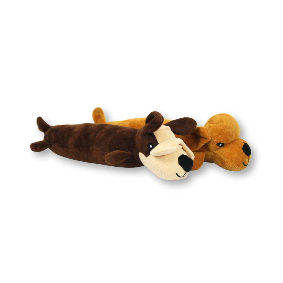 peluches para perros barky y woofy perritos